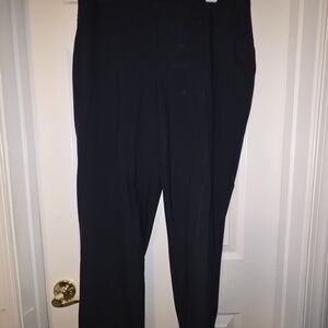 Christian SIRIANO Navy Blue Cuffed Dress Pants Size 14